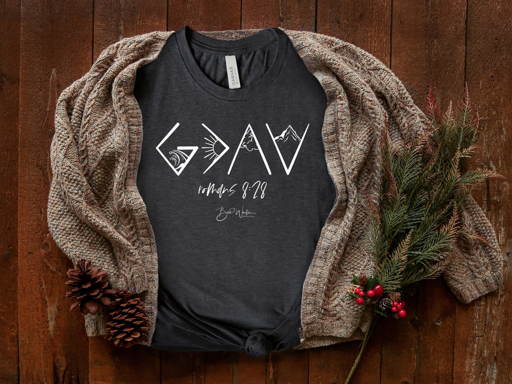 God is Greater Than the Highs and Lows T-Shirt - Ben Waites Ministries