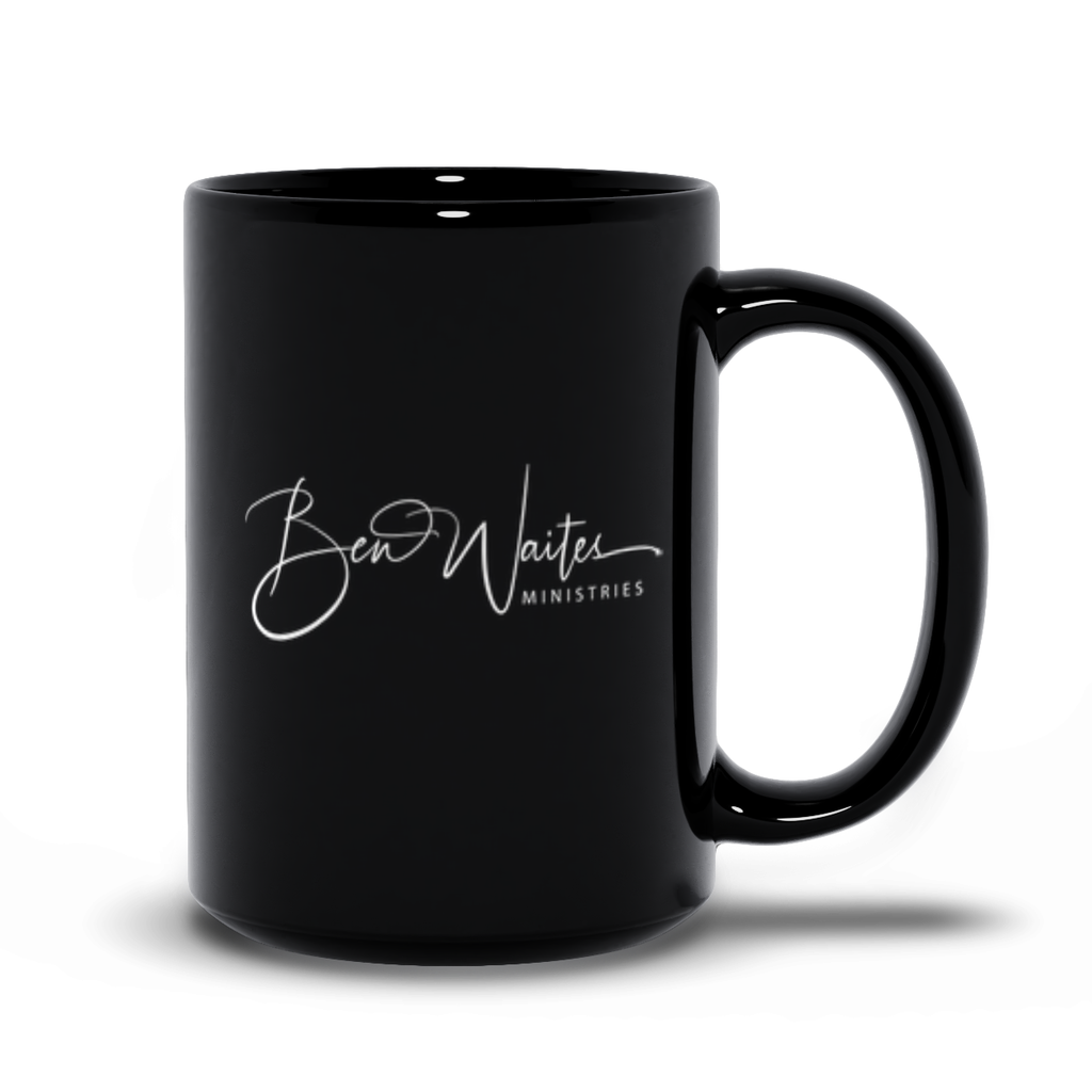 Black Mug 15oz - “It Is Well With My Soul” - Ben Waites Ministries